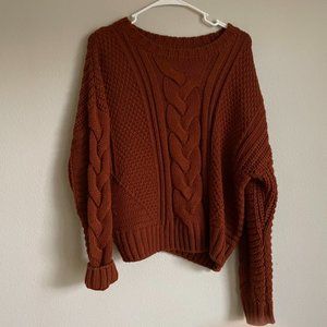 Moon & Madison cable knit sweater